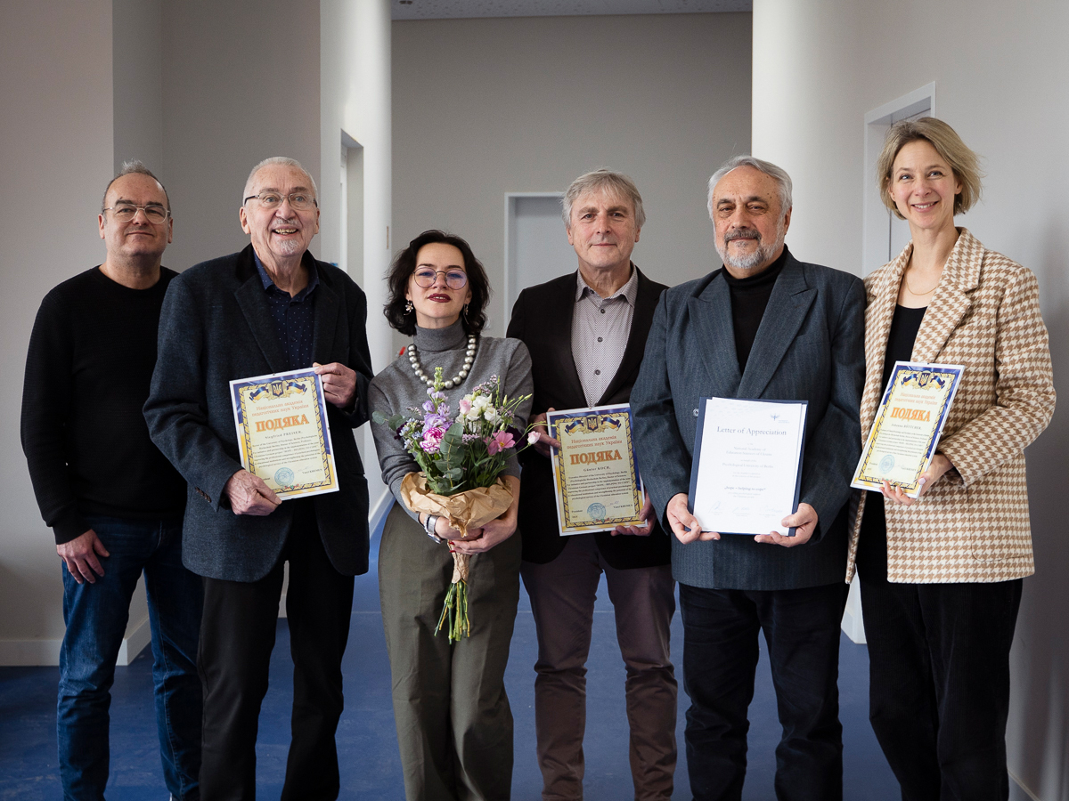 Abschlussgespräch zum Projekt HOPE